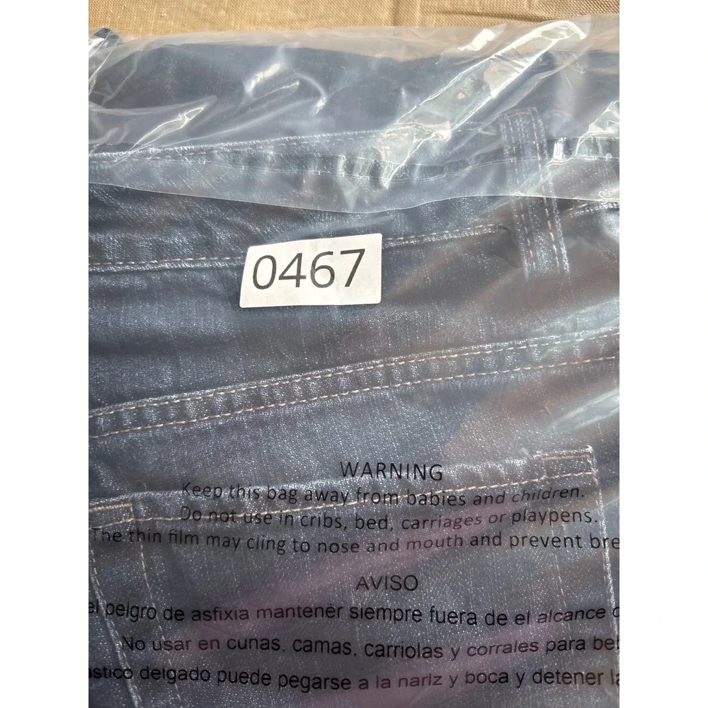 Sonoma Life Style Mens 100% Cotton Straight Leg Blue Jeans Size 12 33x28